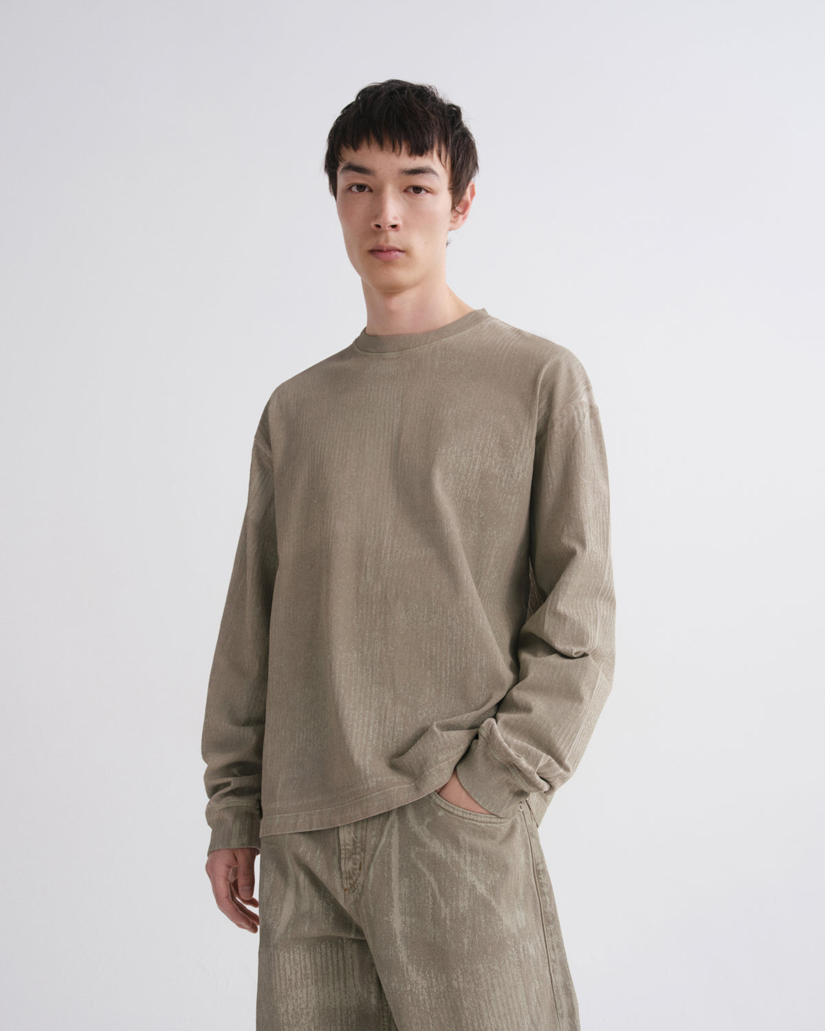 agolde-asha-longsleeve-delta-t-shirt-gr-n-baumwolle image 1