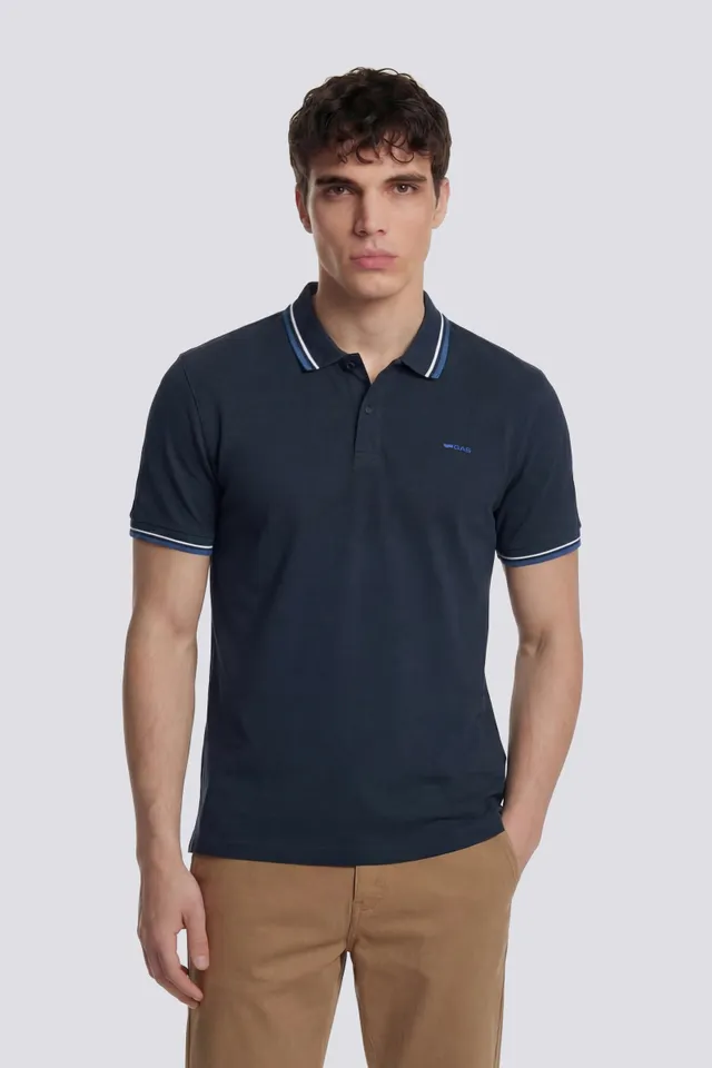 gas-ralph-colours-4706-polo-herren-slim-fit-piqu image 1