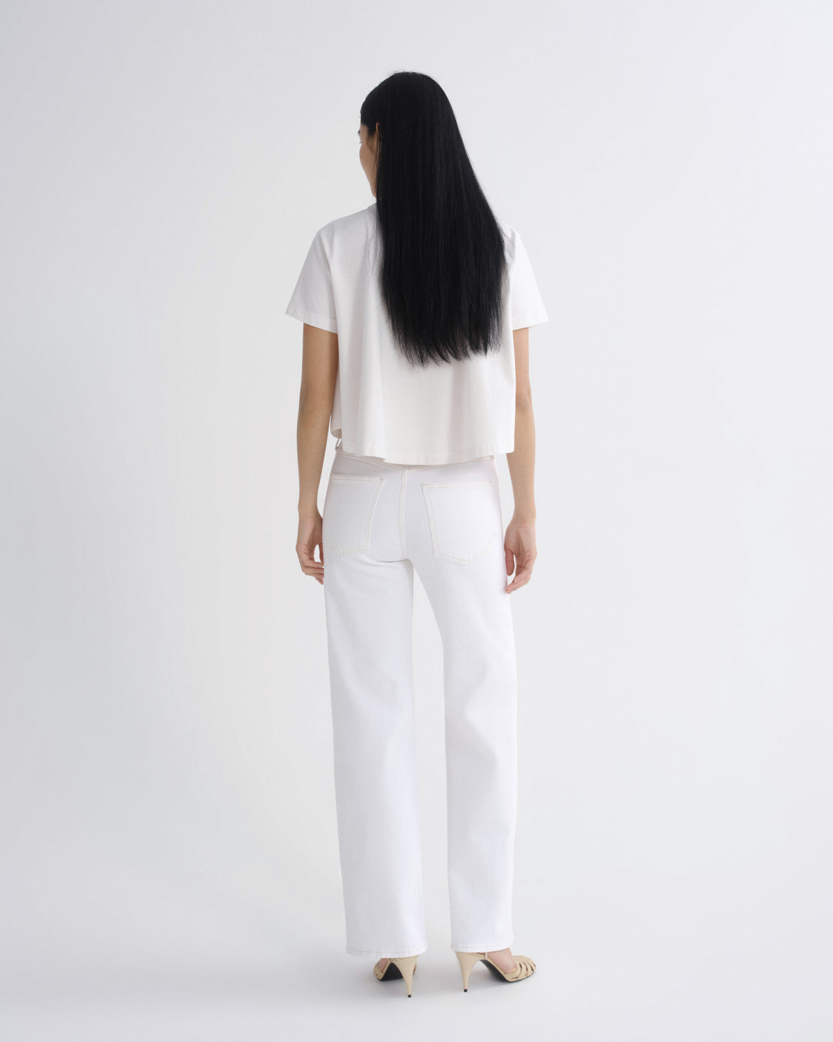 agolde-harper-straight-jean-jeans-white-wash-stretch image 2