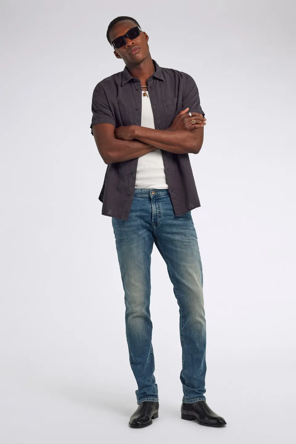 gas-albert-simple-rev-59mm-herren-jeans-slim-stretch image 1