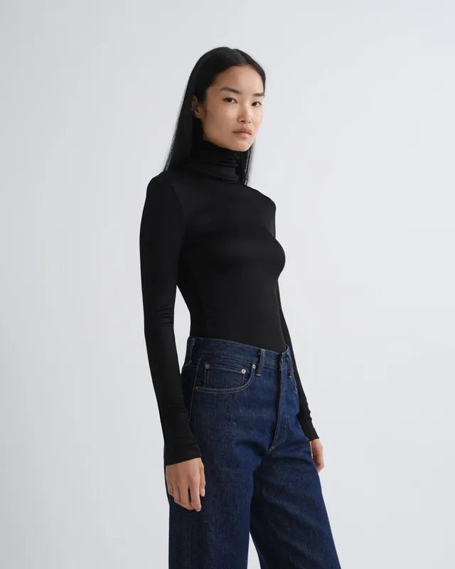 agolde-caryle-turtleneck-rollkragen-schwarz-damen image 1