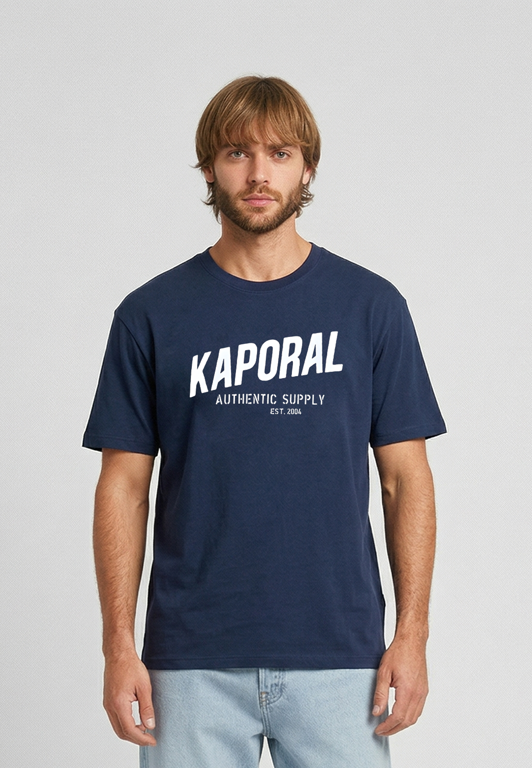 kaporal-ryzz-t-shirt-herren-marine-slim-stretch image 2