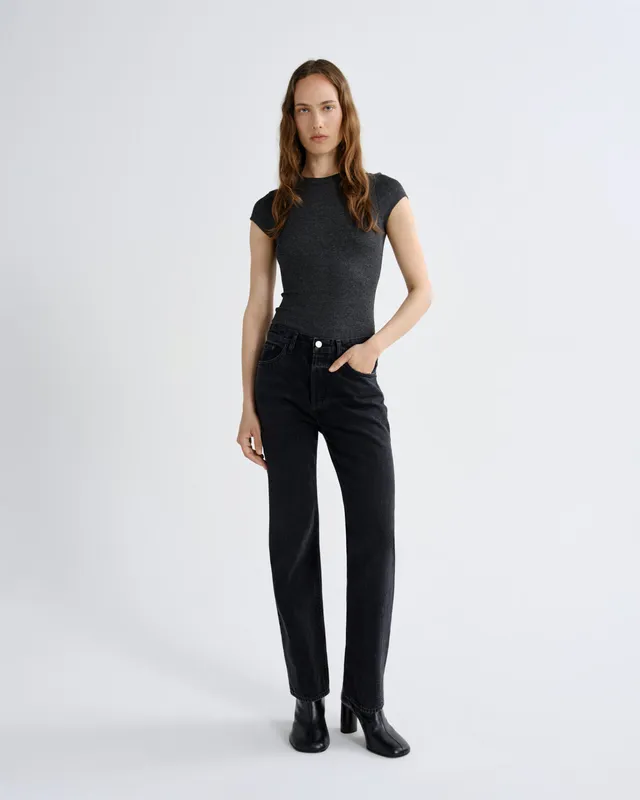 agolde-lana-jean-weightless-jeans-vanta-damen-schwarz image 1