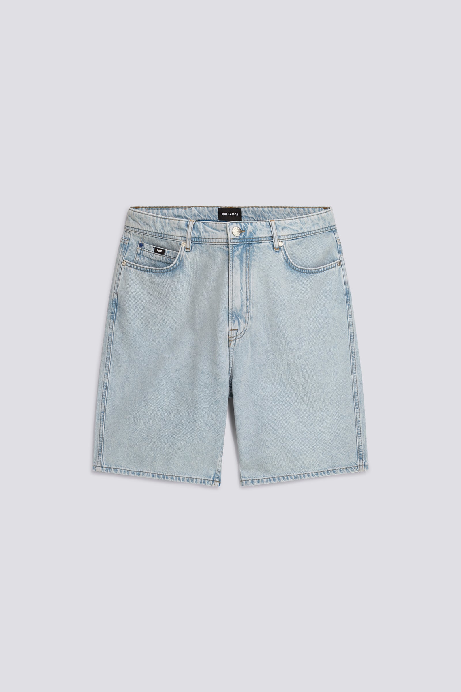gas-90-s-dad-short-62ll-jeansshorts-herren-hellblau-loose image 3