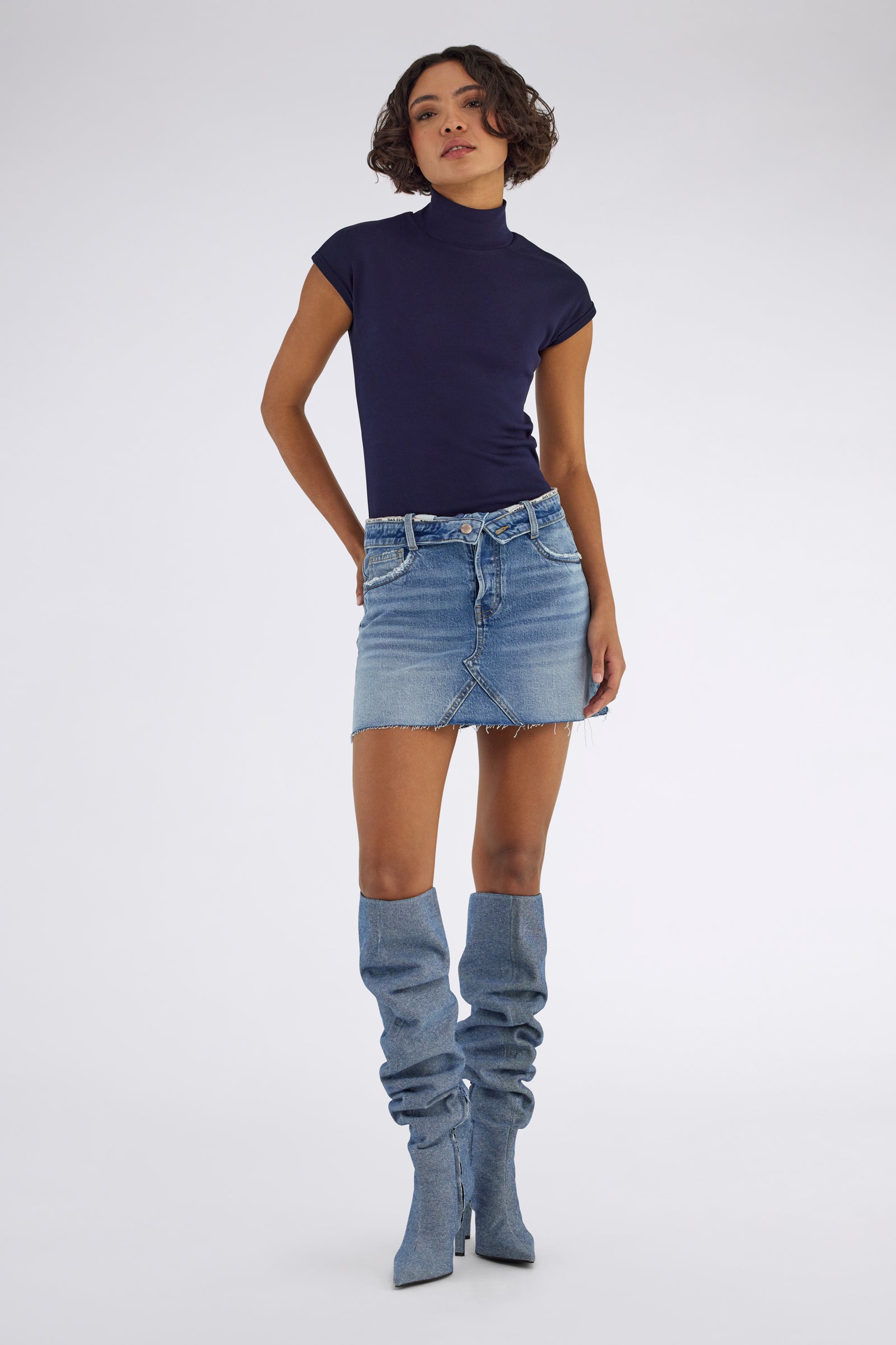 gas-hanis-m-c-collar-4706-top-damen-slim-fit-rippstrick image 1