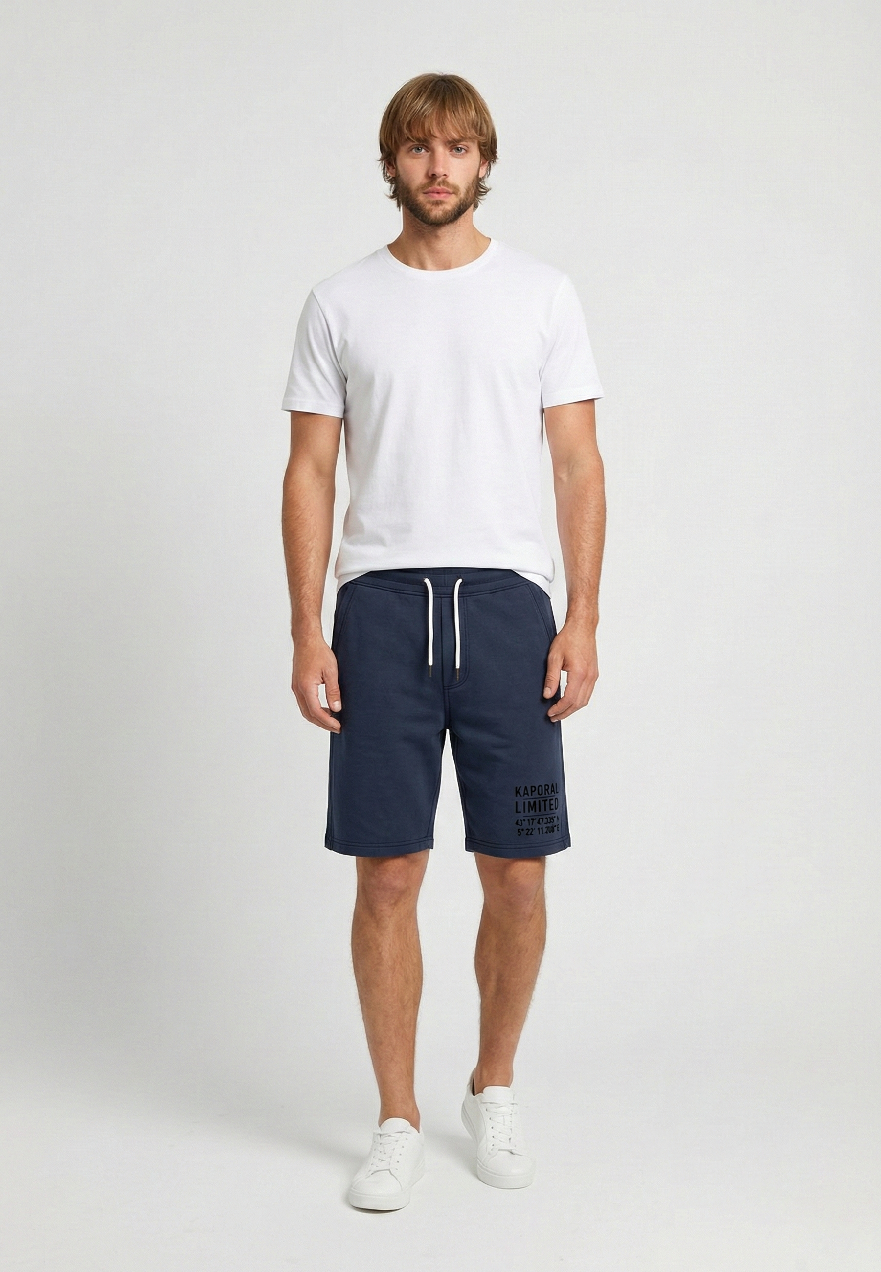 kaporal-kylio-shorts-navy-herren-molleton-regular image 1