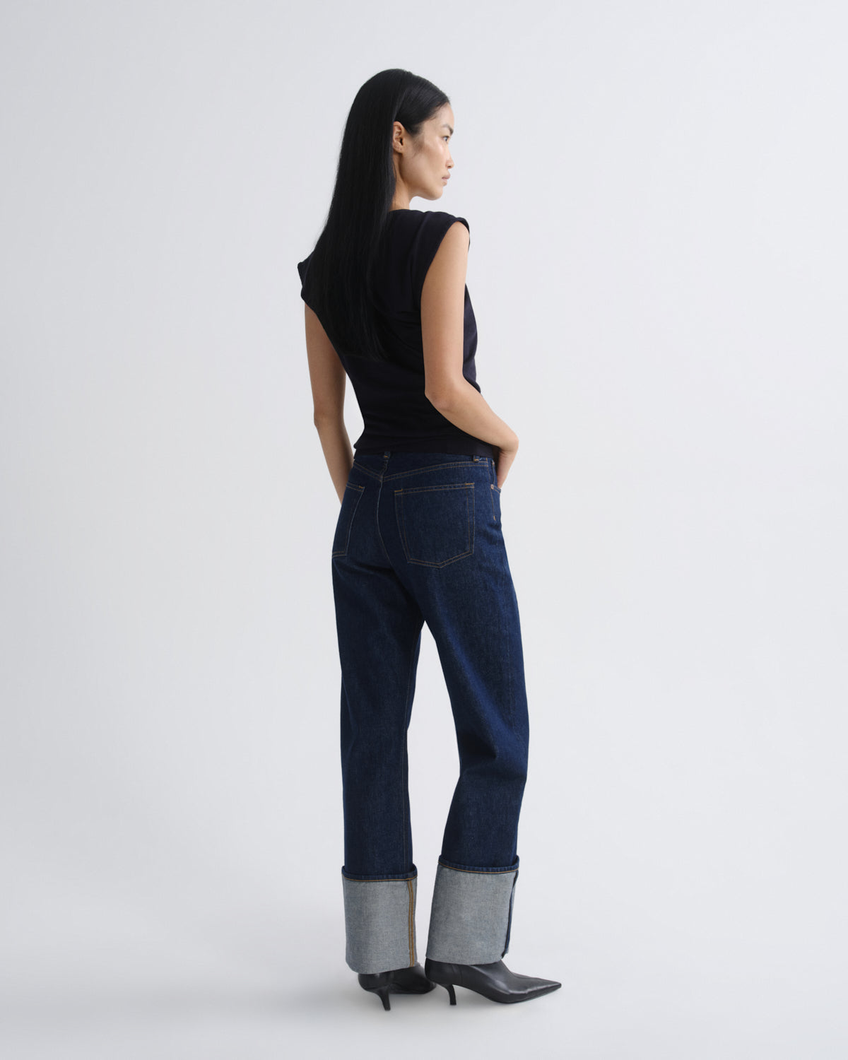 agolde-big-cuff-jean-petite-29-rinse-indigo image 2