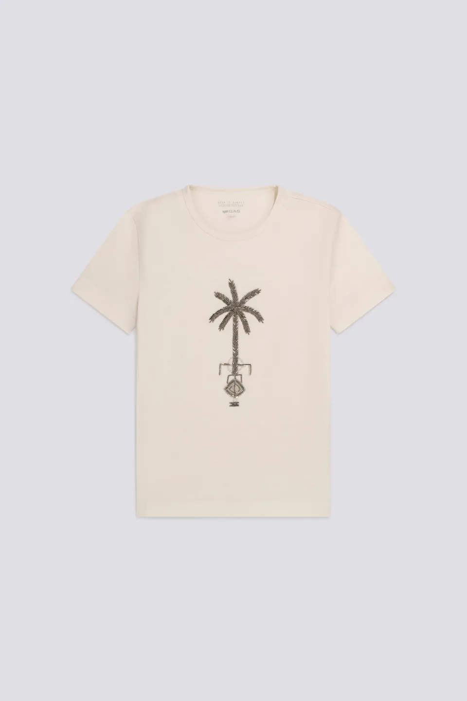 gas-telly-palm-4875-t-shirt-damen-baumwolle-slim-fit image 1