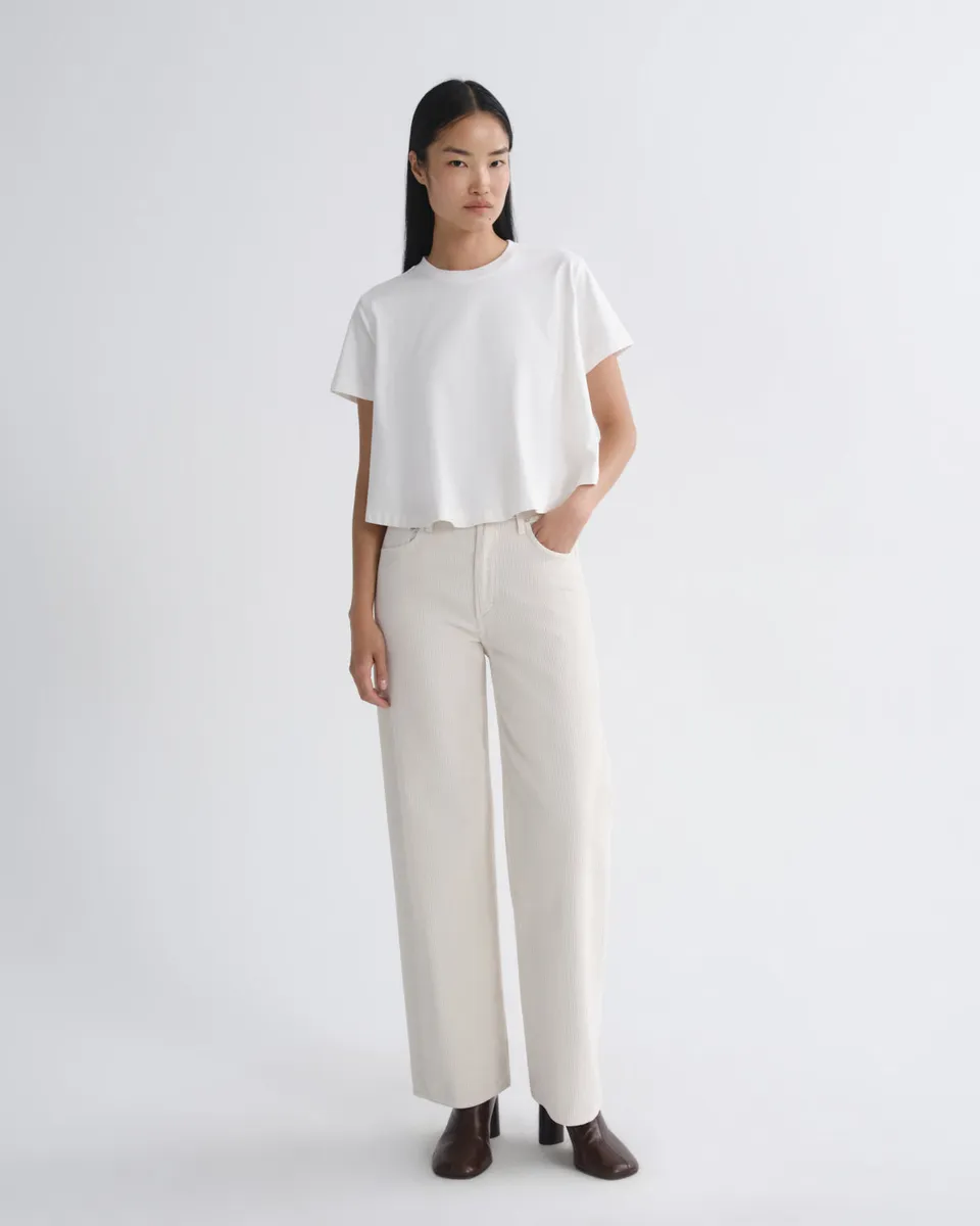 agolde-ren-jean-32-cordhose-bone-wide-leg-damen image 1