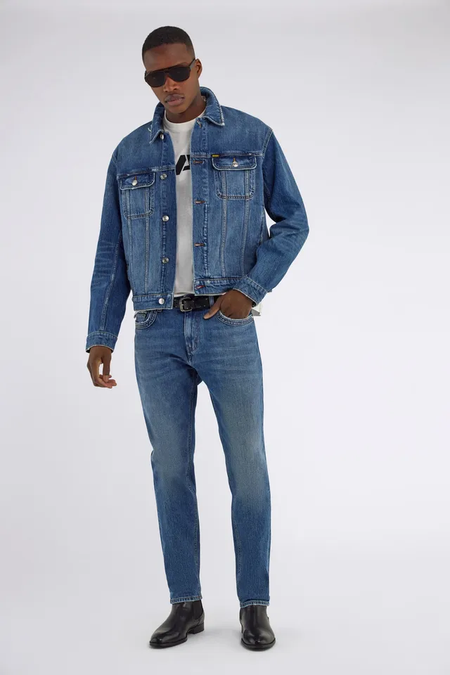 gas-tar-jacket-53md-jeansjacke-herren-indigo-regular-fit image 1