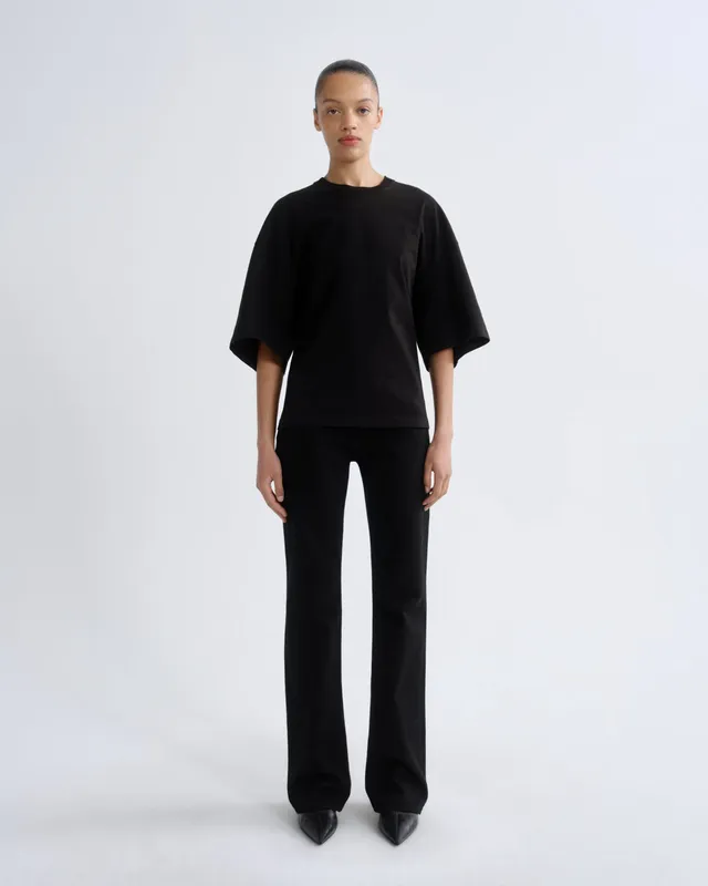 agolde-low-rise-boot-cover-schwarze-bootcut-jeans image 1