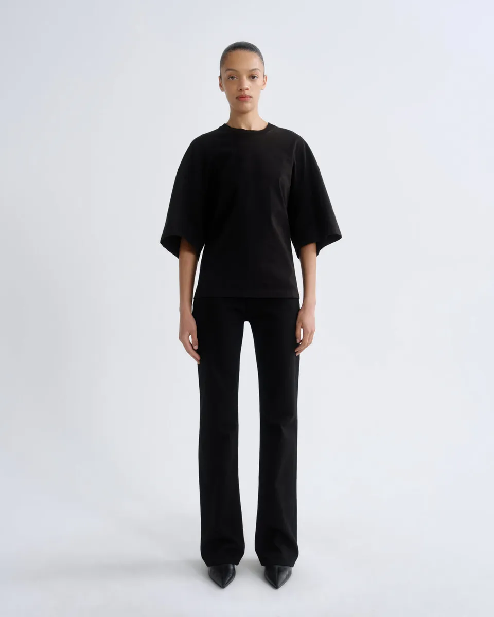 agolde-low-rise-boot-cover-schwarze-bootcut-jeans image 1
