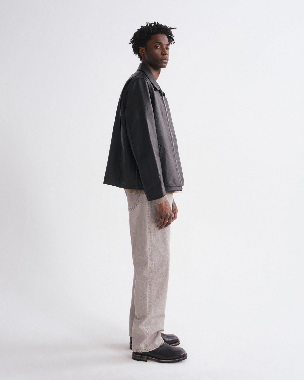 agolde-chadwick-jacket-lederjacke-schwarz-herren image 3