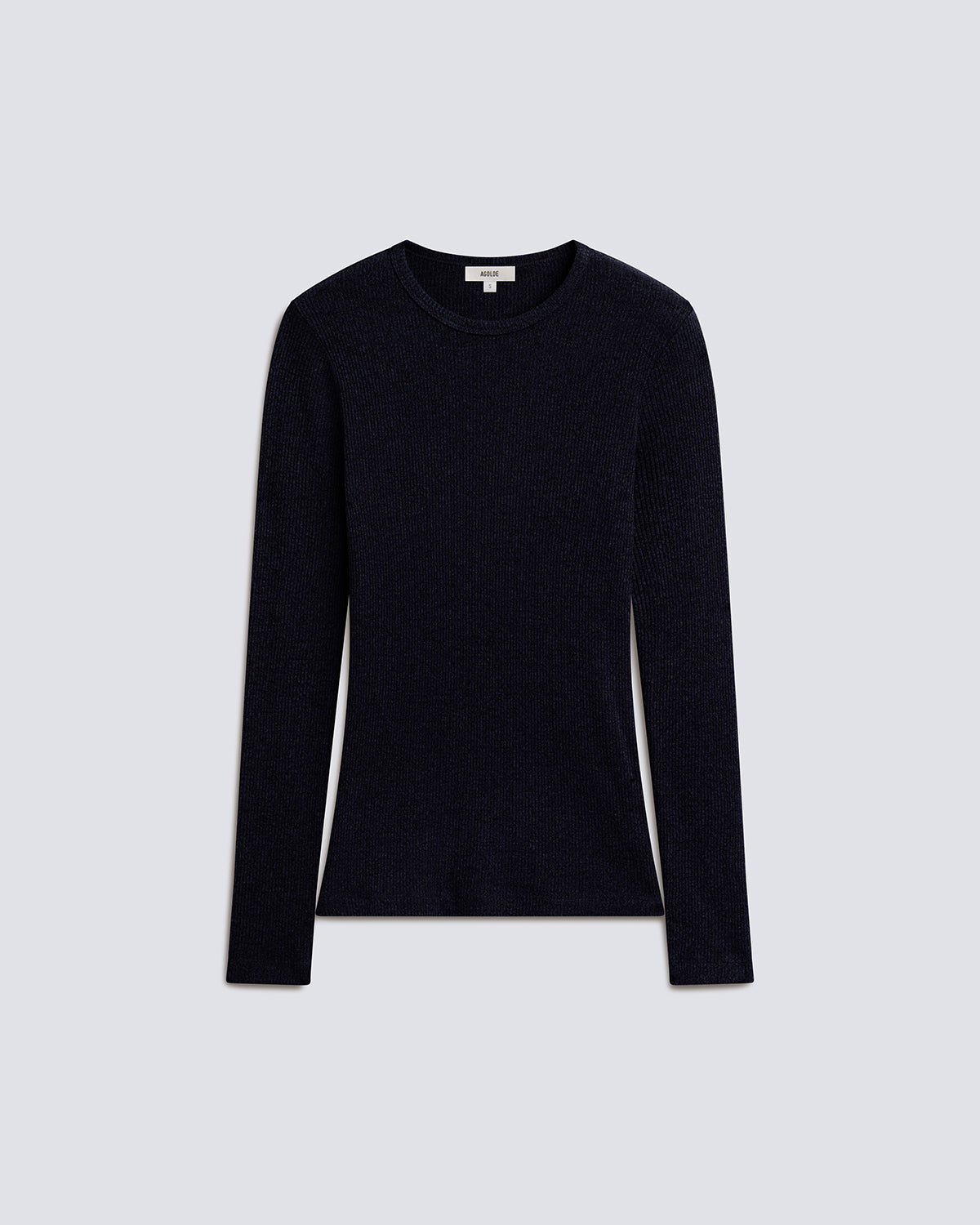 agolde-delphi-obscura-longsleeve-slim-navy image 6