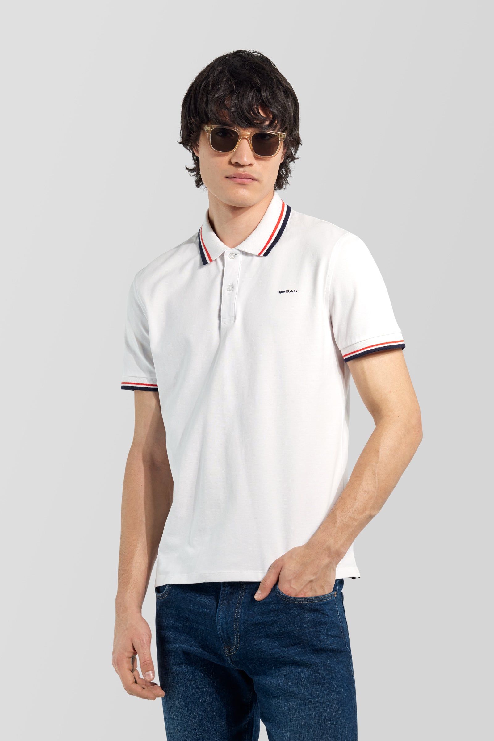 gas-ralph-colours-0001-polo-herren-slim-piqu image 1