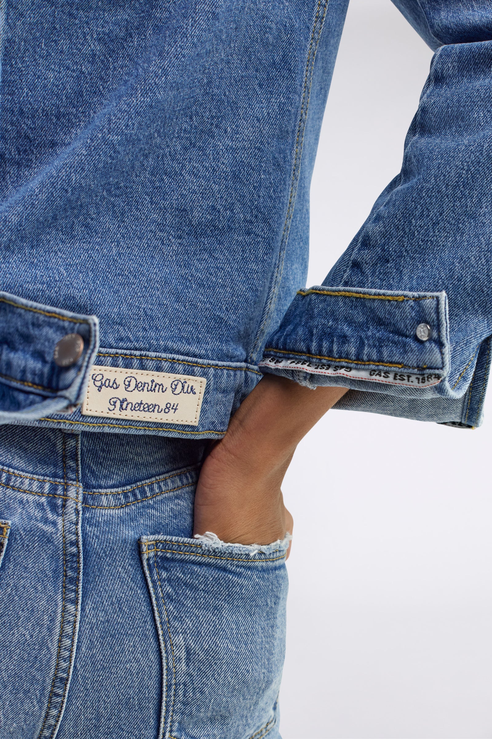 gas-warmin-69mm-damen-jeansjacke-slim-fit-indigo image 3