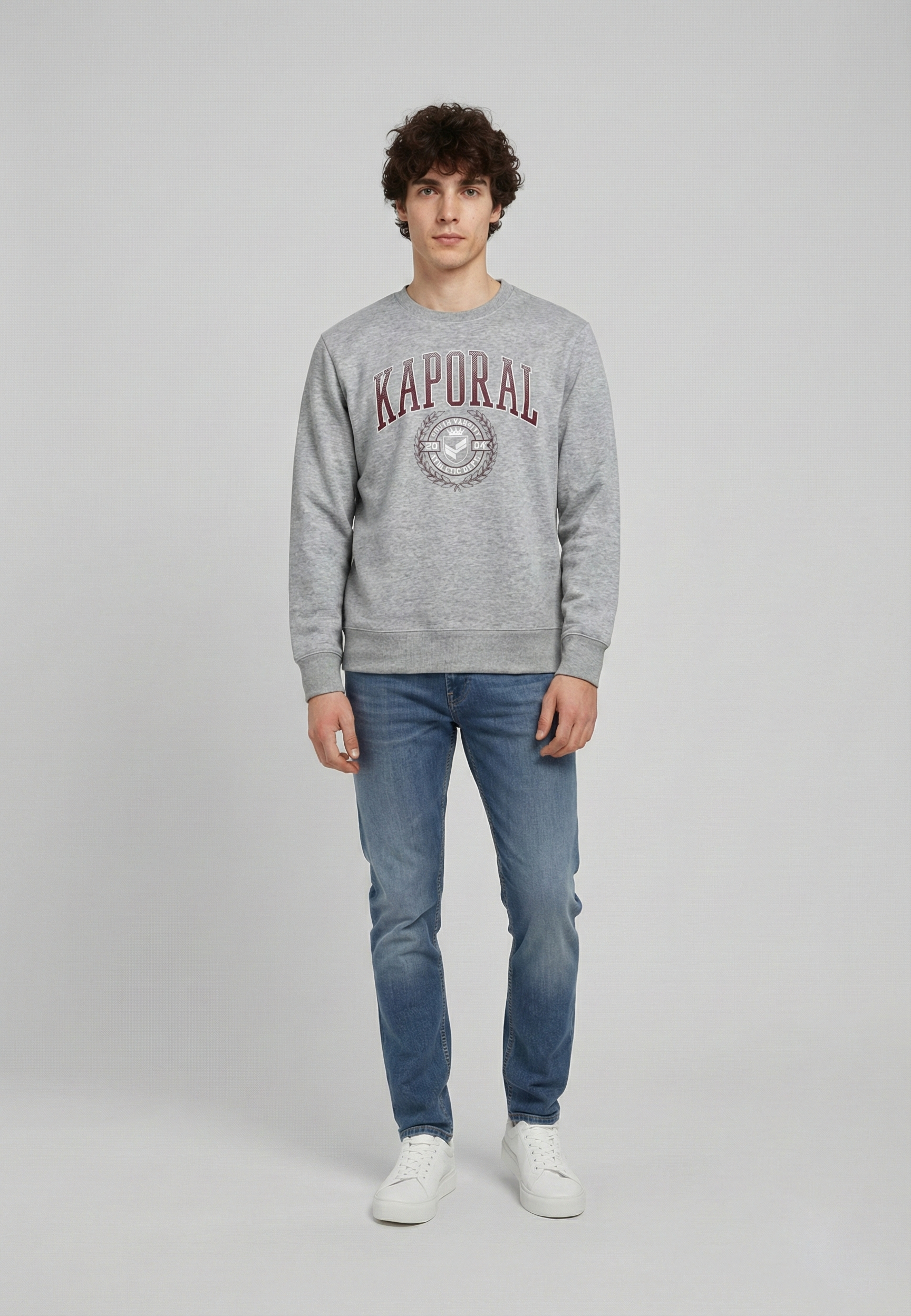 kaporal-rams-sweatshirt-regular-grau-m-lange-herren image 2
