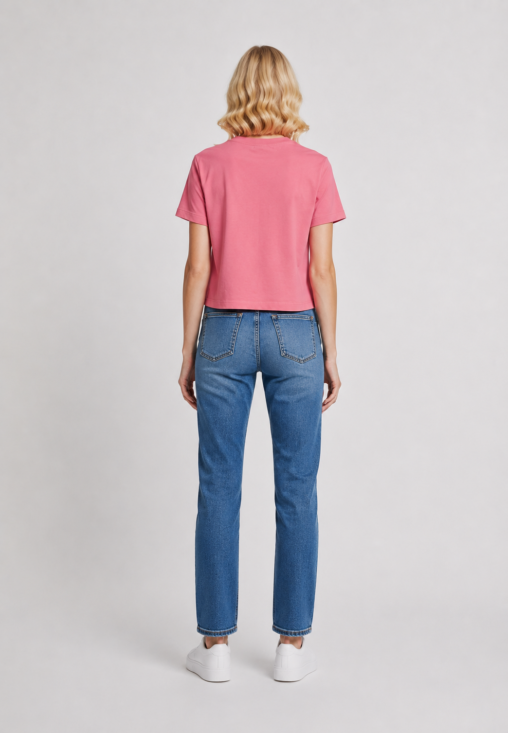 kaporal-kippa-t-shirt-damen-rosa-kurzarm-mit-logo image 3