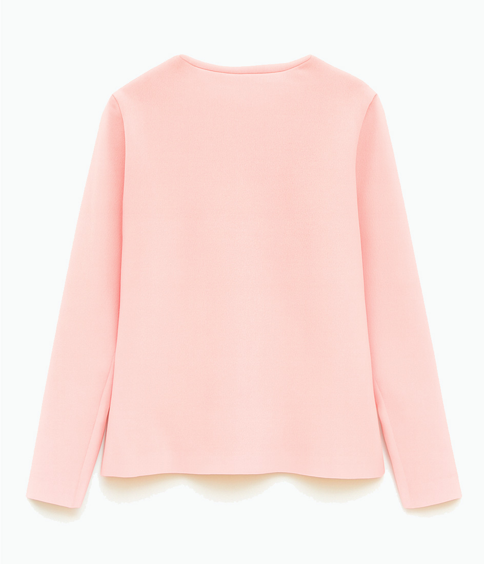 goldenim-paris-femme-zar-strickweste-rosa-damen image 2