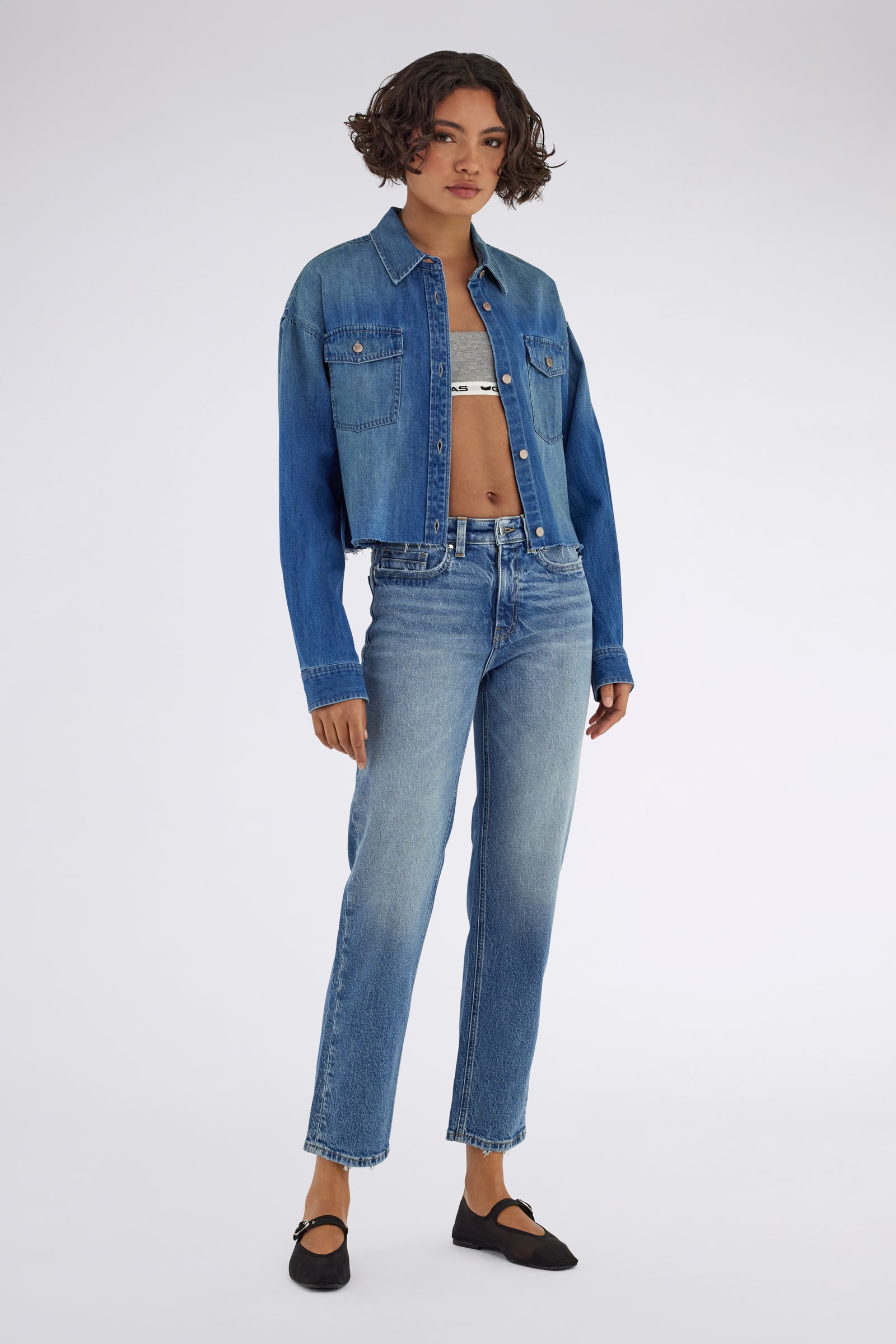 gas-luma-shirt-69mm-jeanshemd-damen-indigo-relaxed-fit image 1