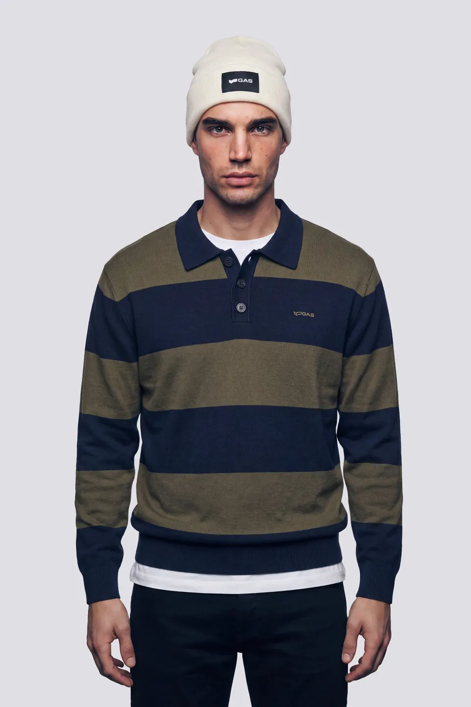 gas-thorn-polo-st86-herren-strickpolo-baumwolle image 1