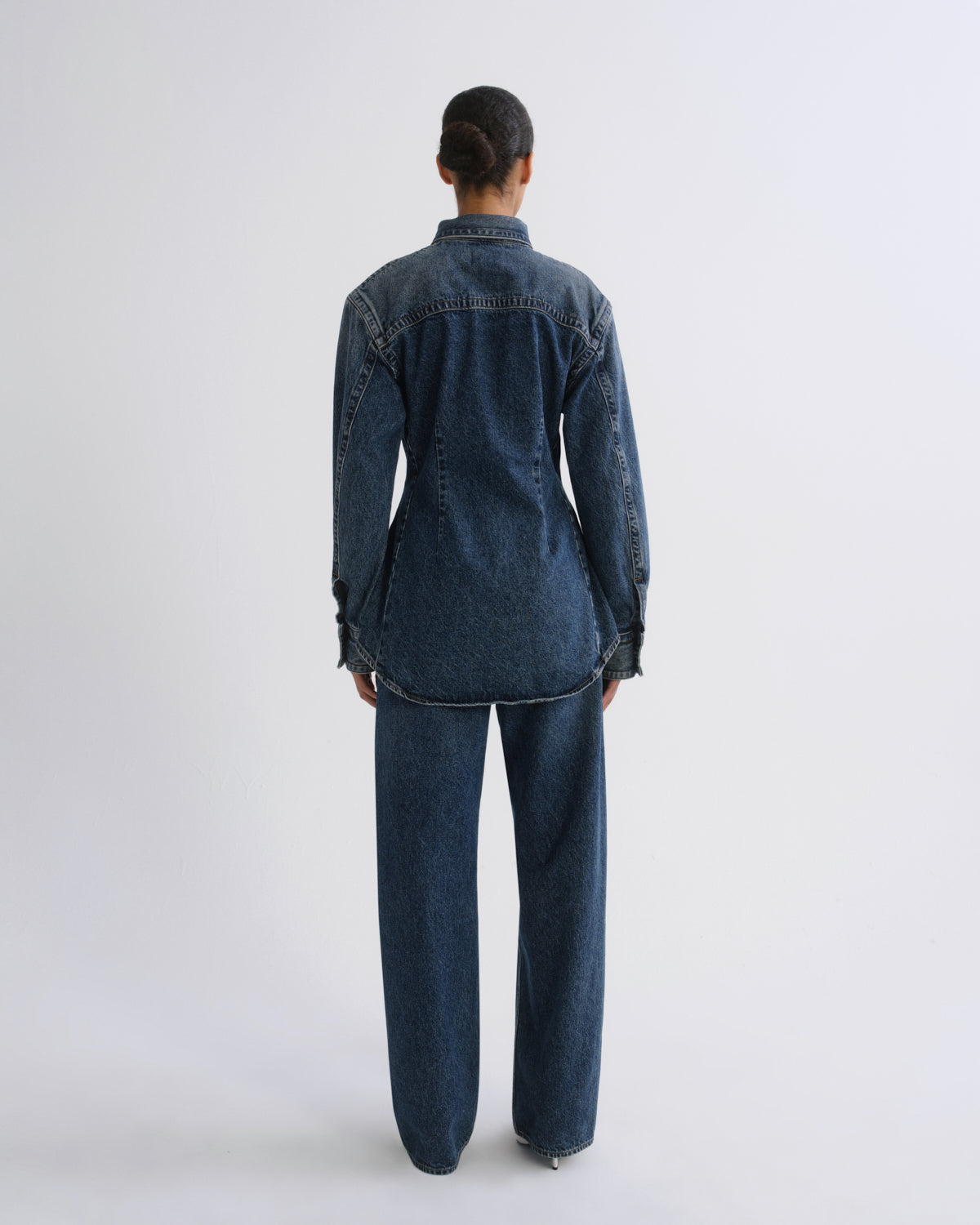 agolde-wilma-shirt-form-denimhemd-tailliert image 2