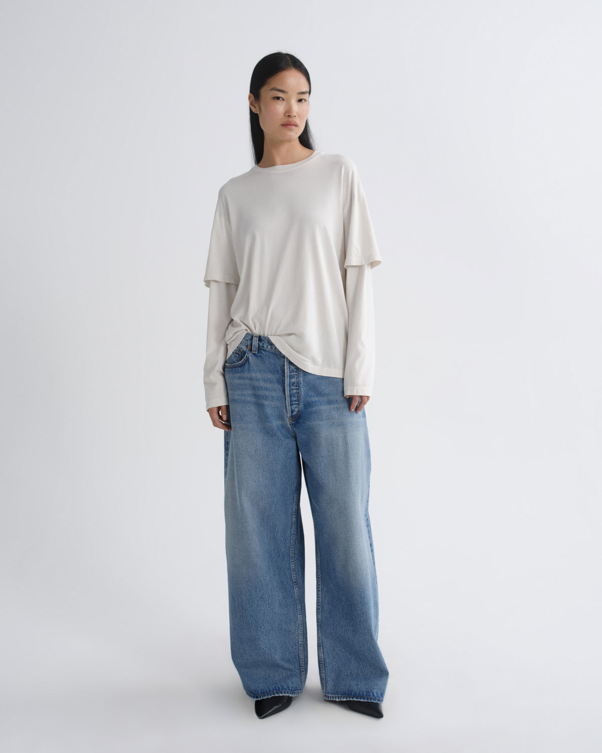 agolde-rounded-baggy-jeans-downplay-mittelblau-indigo image 1