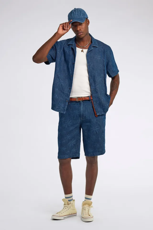 gas-duke-resort-85md-hemd-indigo-hanf-regular image 1