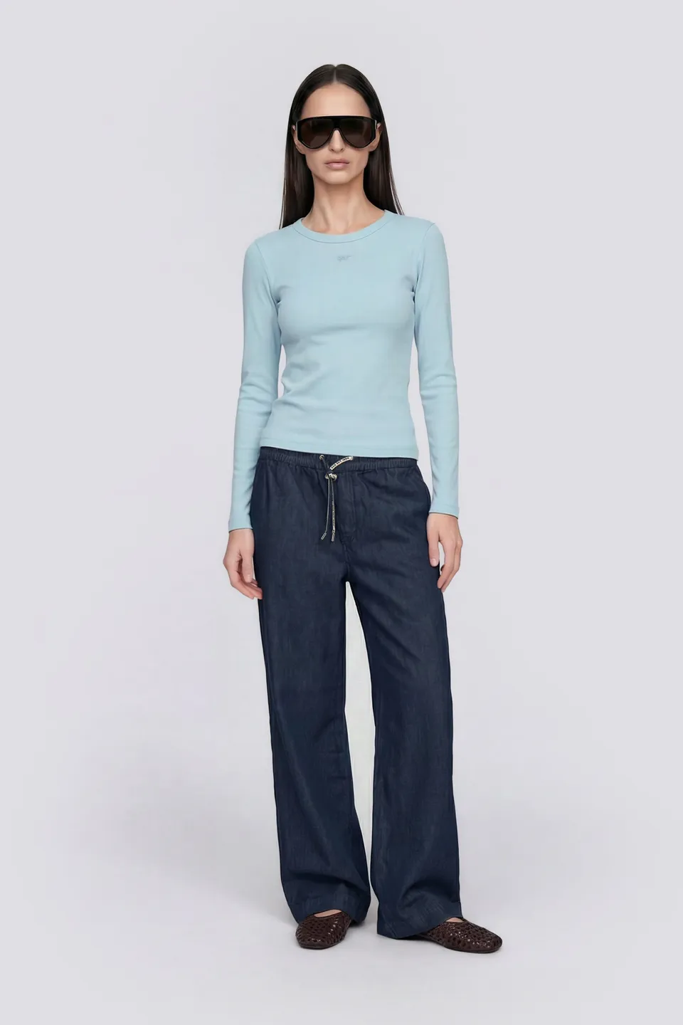 gas-hanis-4713-shirt-damen-langarm-slim-fit-rippe image 1