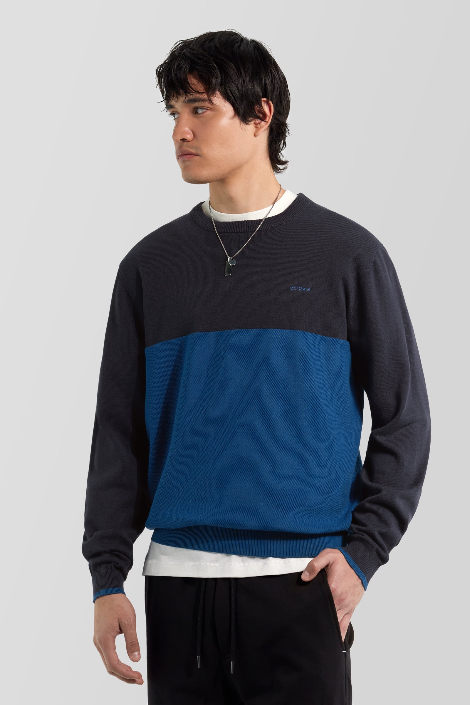 gas-avier-round-back-bc99-pullover-herren-regular-baumwolle image 1