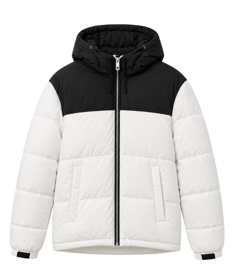 goldenim-paris-homme-doudoune-n-b-daunenjacke-schwarz image 1