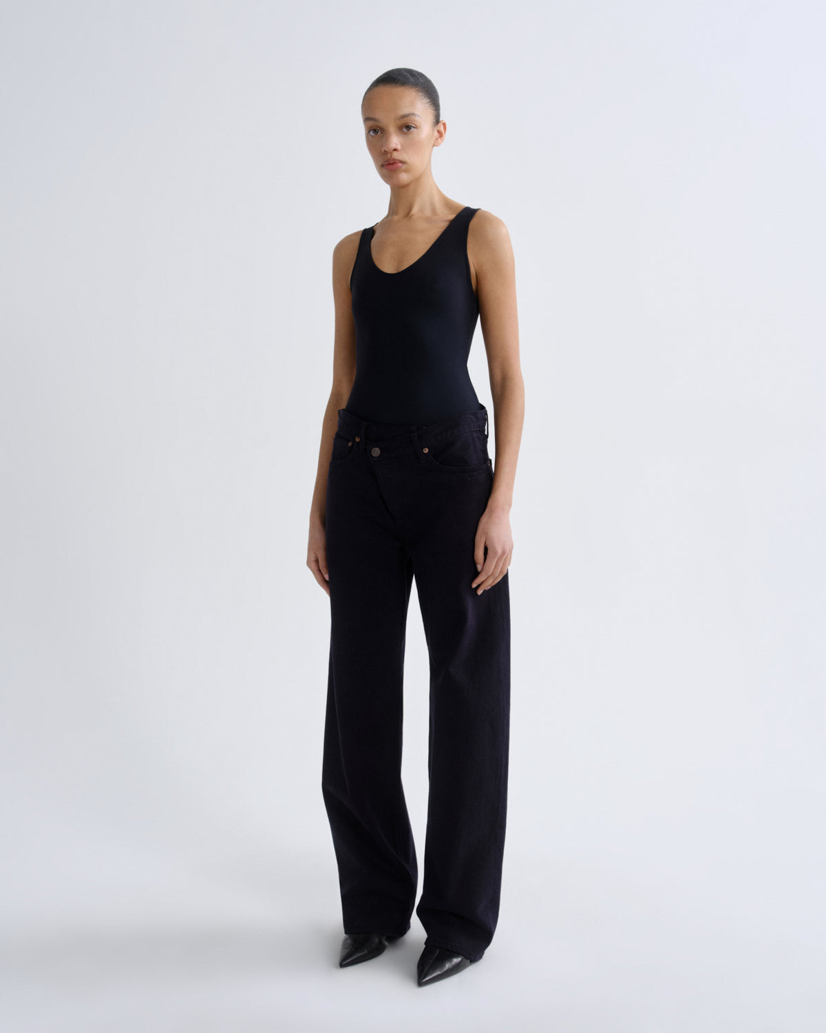 agolde-arc-criss-cross-jean-jeans-damen-obscura-navy image 4