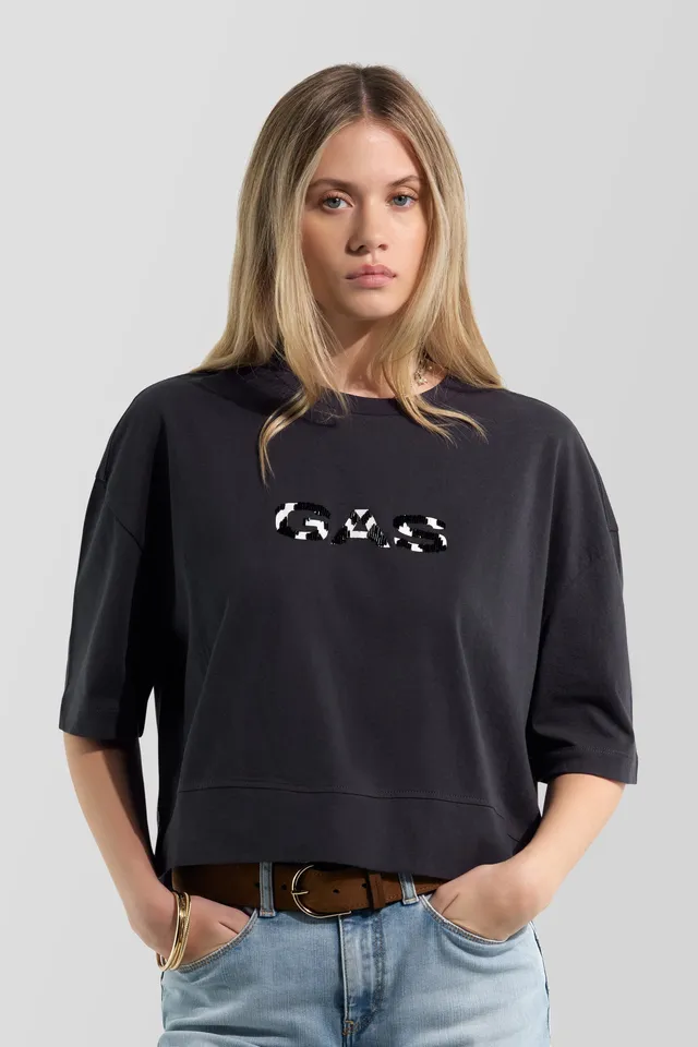 gas-saddy-gas-3929-t-shirt-damen-gr-m-perlen-stick image 1