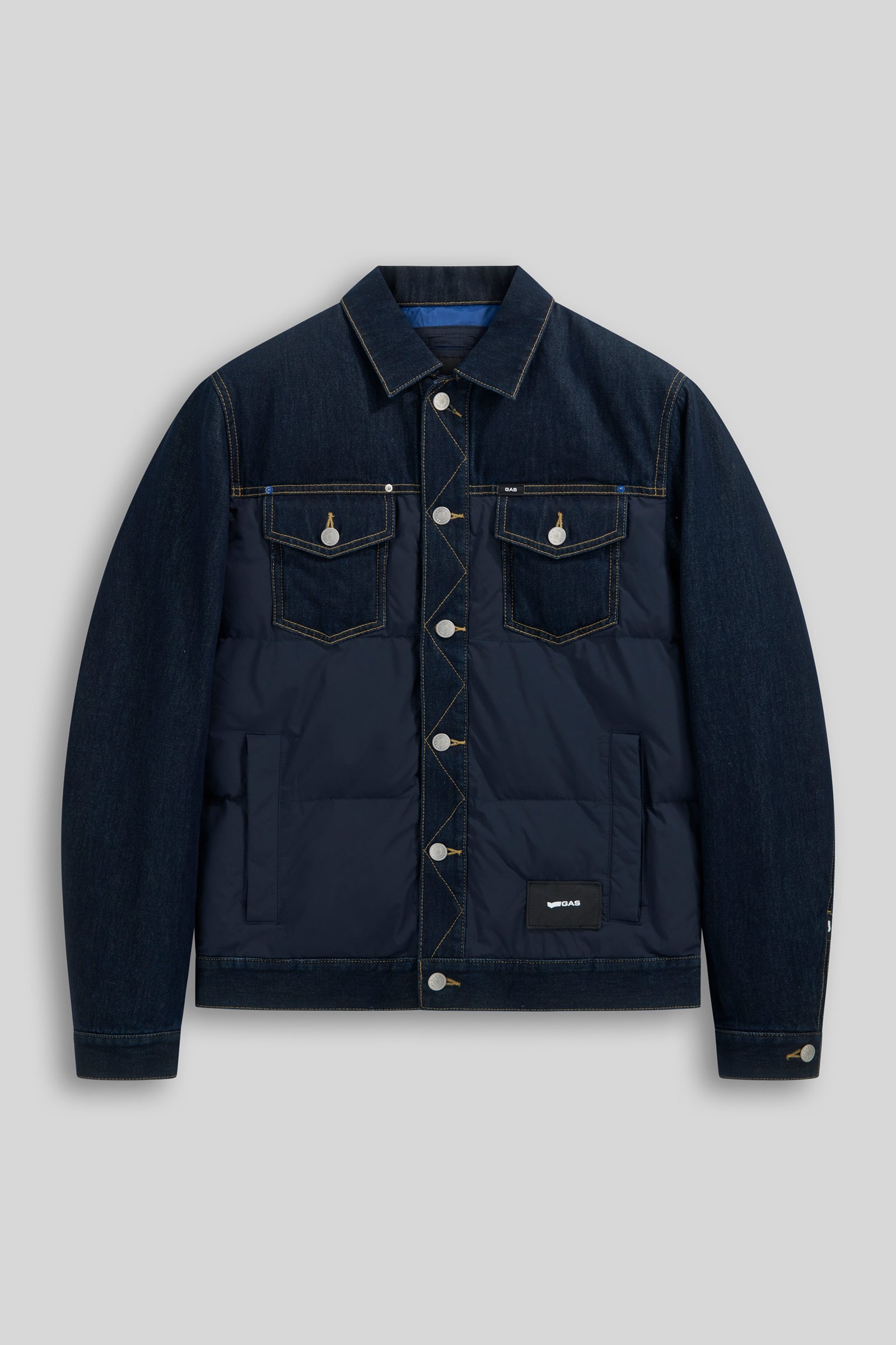 gas-grid-jacket-10ro-herren-jeansjacke-denim-gef-ttert image 3