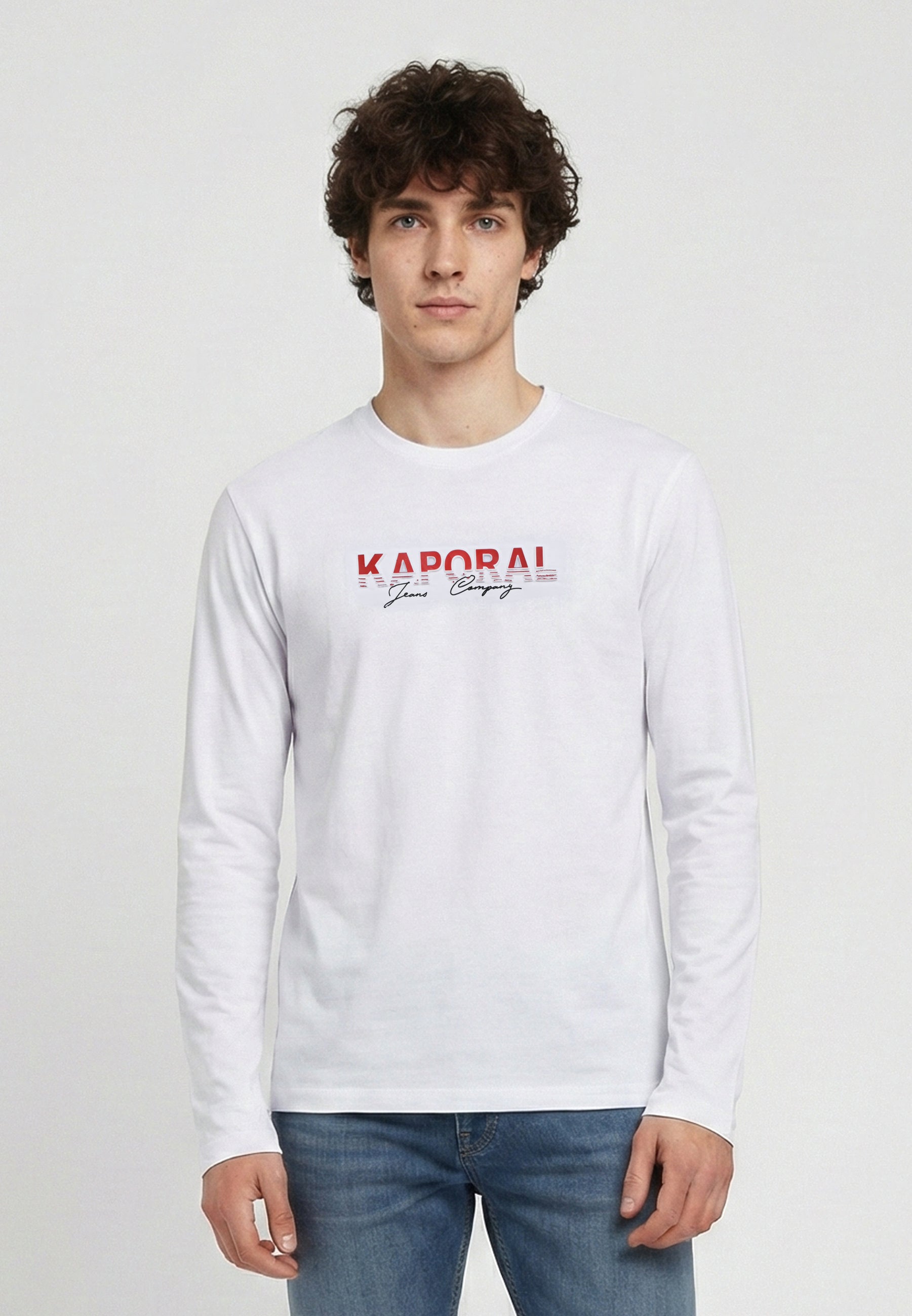 kaporal-tamao-langarmshirt-herren-wei-baumwolle image 1