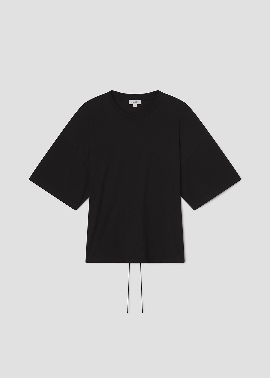 agolde-ellery-tee-t-shirt-schwarz-corsage image 6