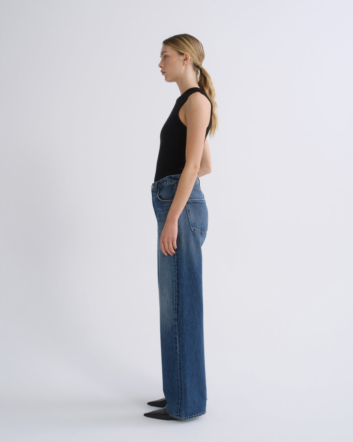 agolde-ren-jean-32-damen-jeans-blau-chapter-wide-leg image 3