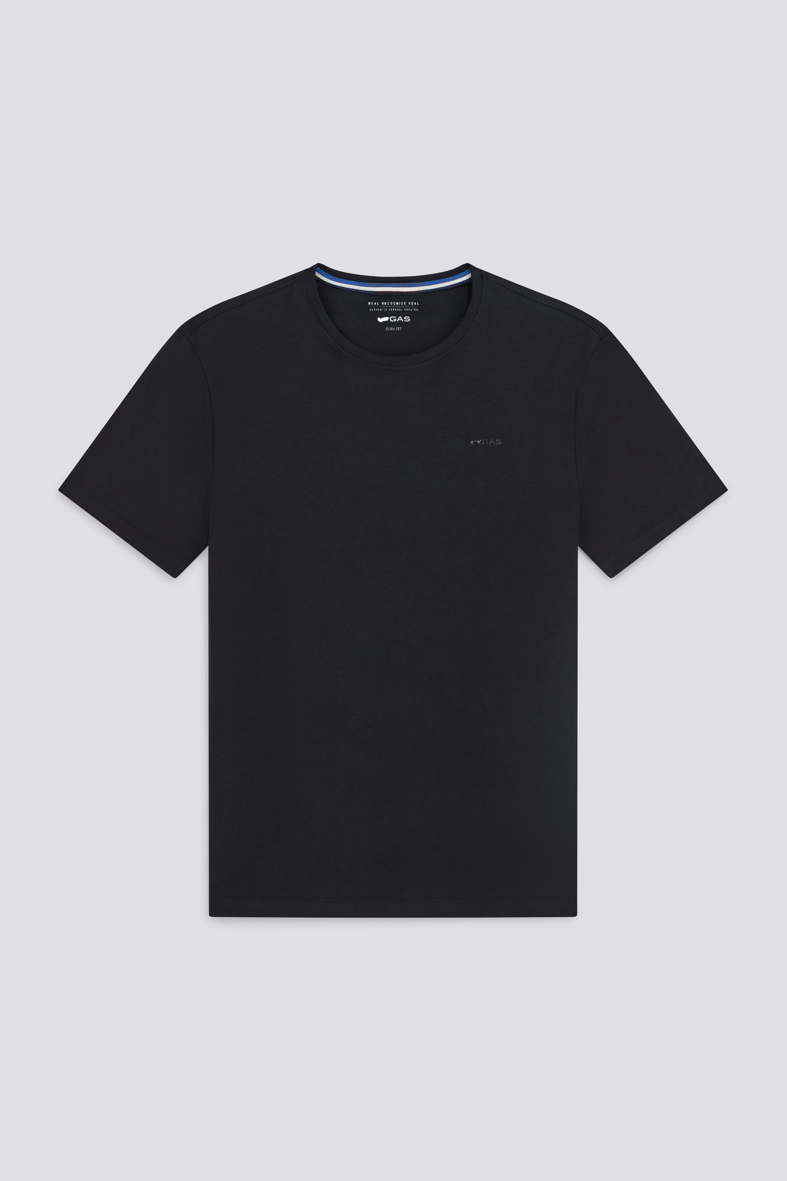 gas-scuba-logo-0200-herren-t-shirt-slim-fit-schwarz image 1