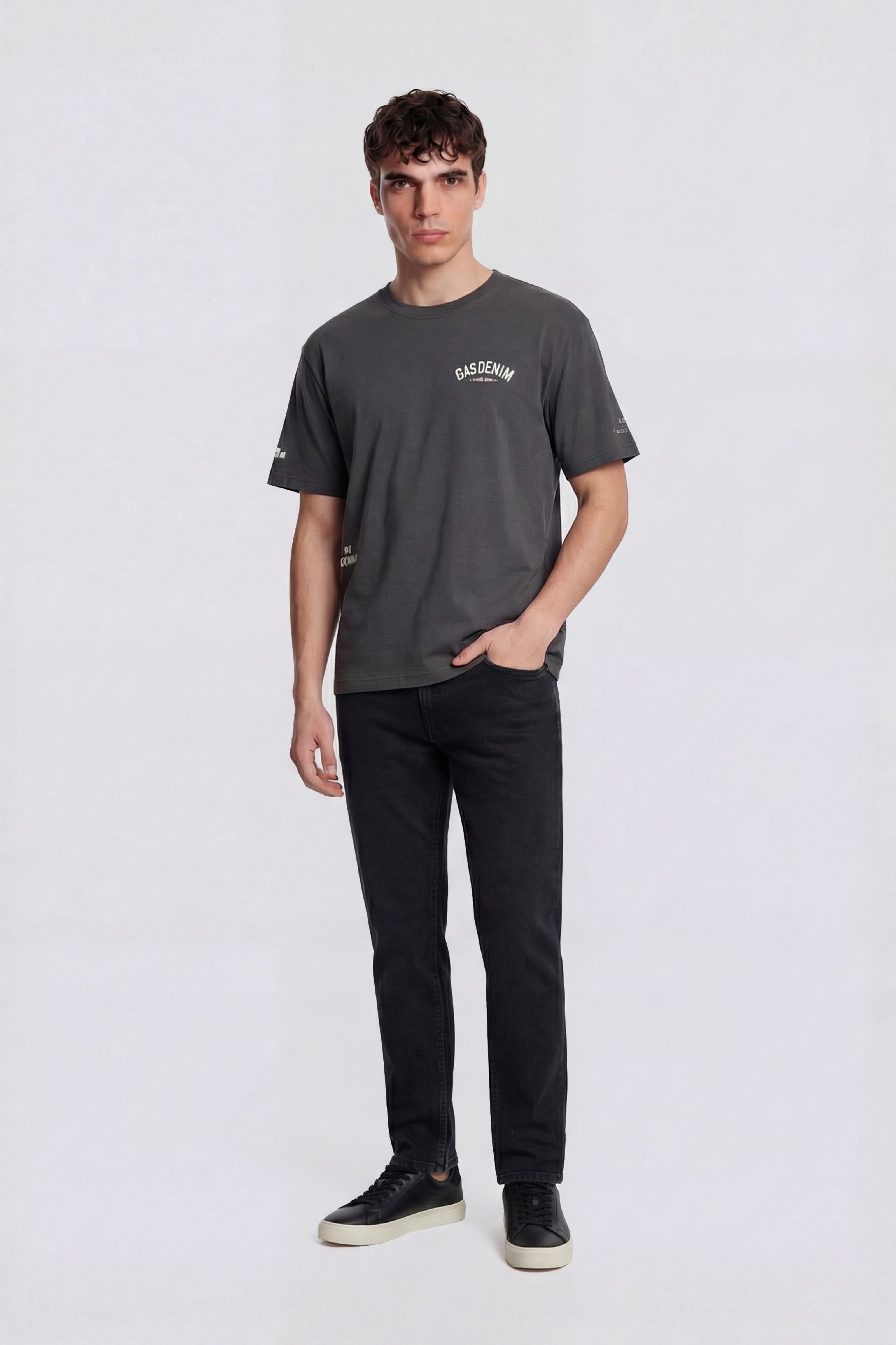 gas-dharis-company-3920-t-shirt-herren-print-stickerei image 1