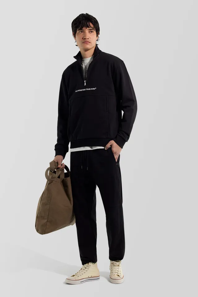 gas-dean-half-zip-0200-troyer-herren-baumwollmix image 1
