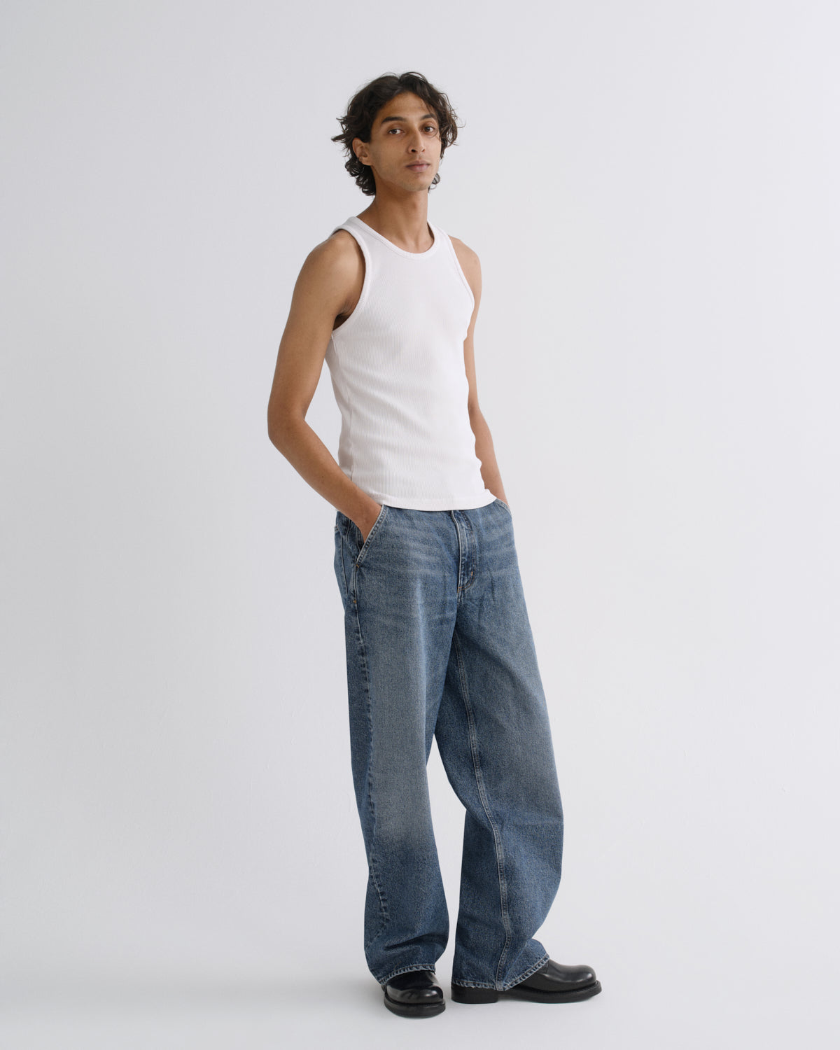 agolde-benton-jean-arcadia-herren-indigo-ohne-stretch image 3