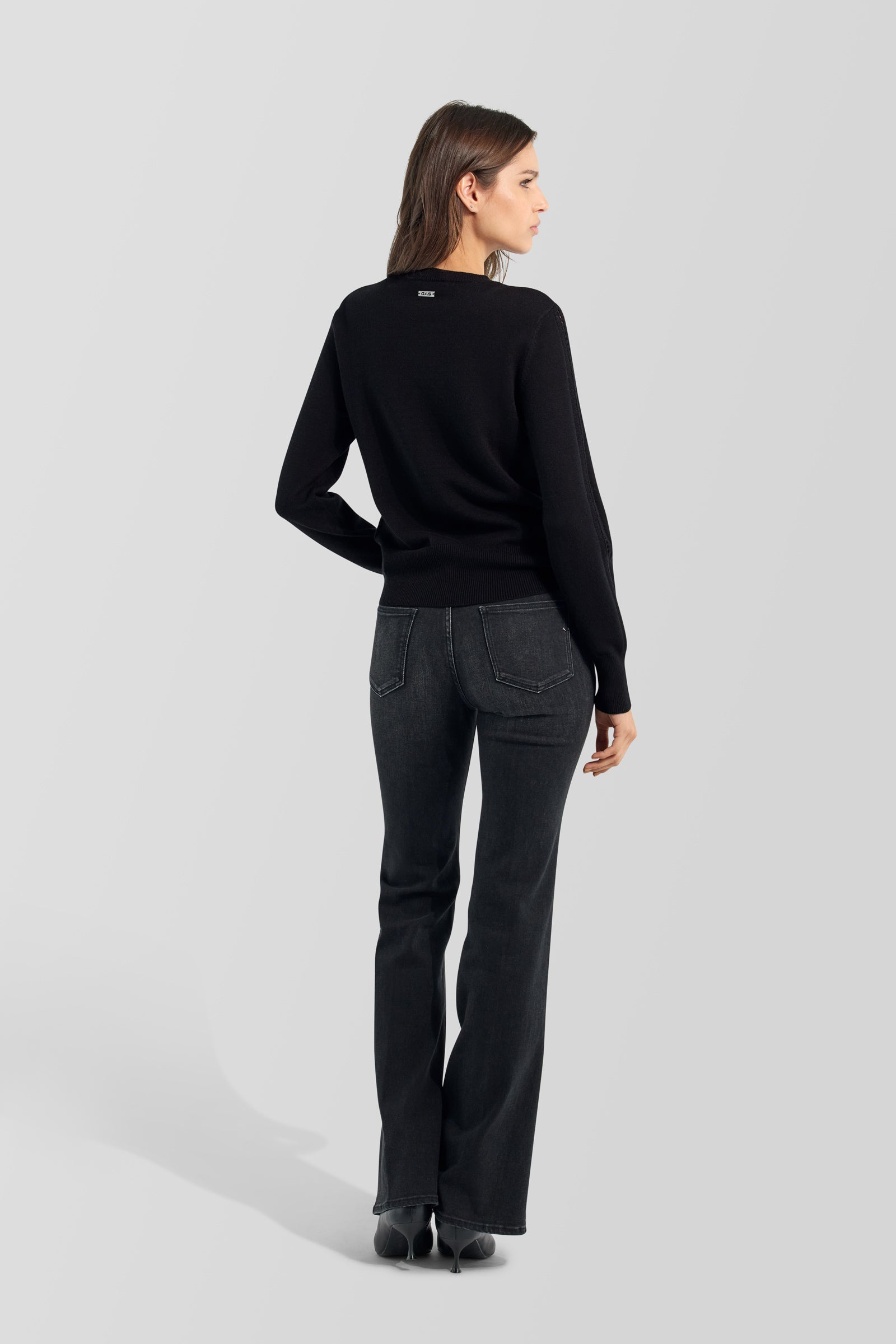 gas-rosita-w-round-0200-pullover-damen-viskose-slim-fit image 2