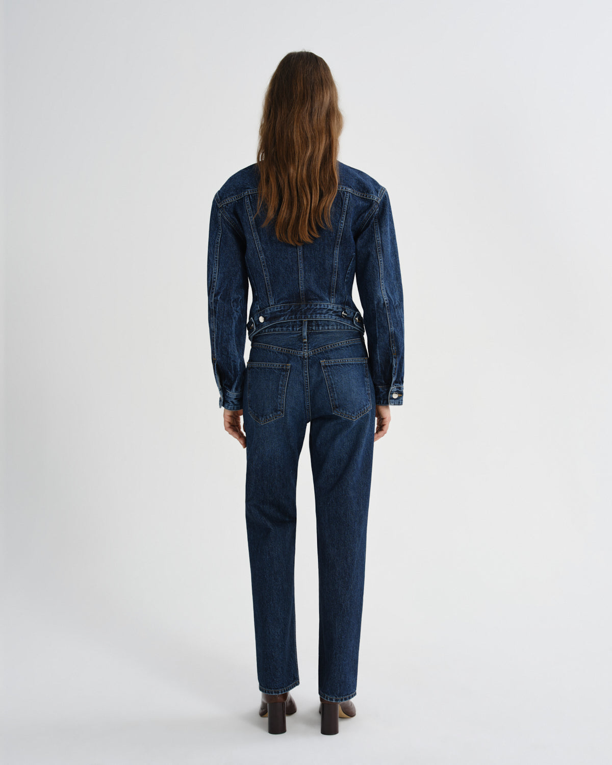 agolde-veronica-jeansjacke-covell-indigo-rigid image 2