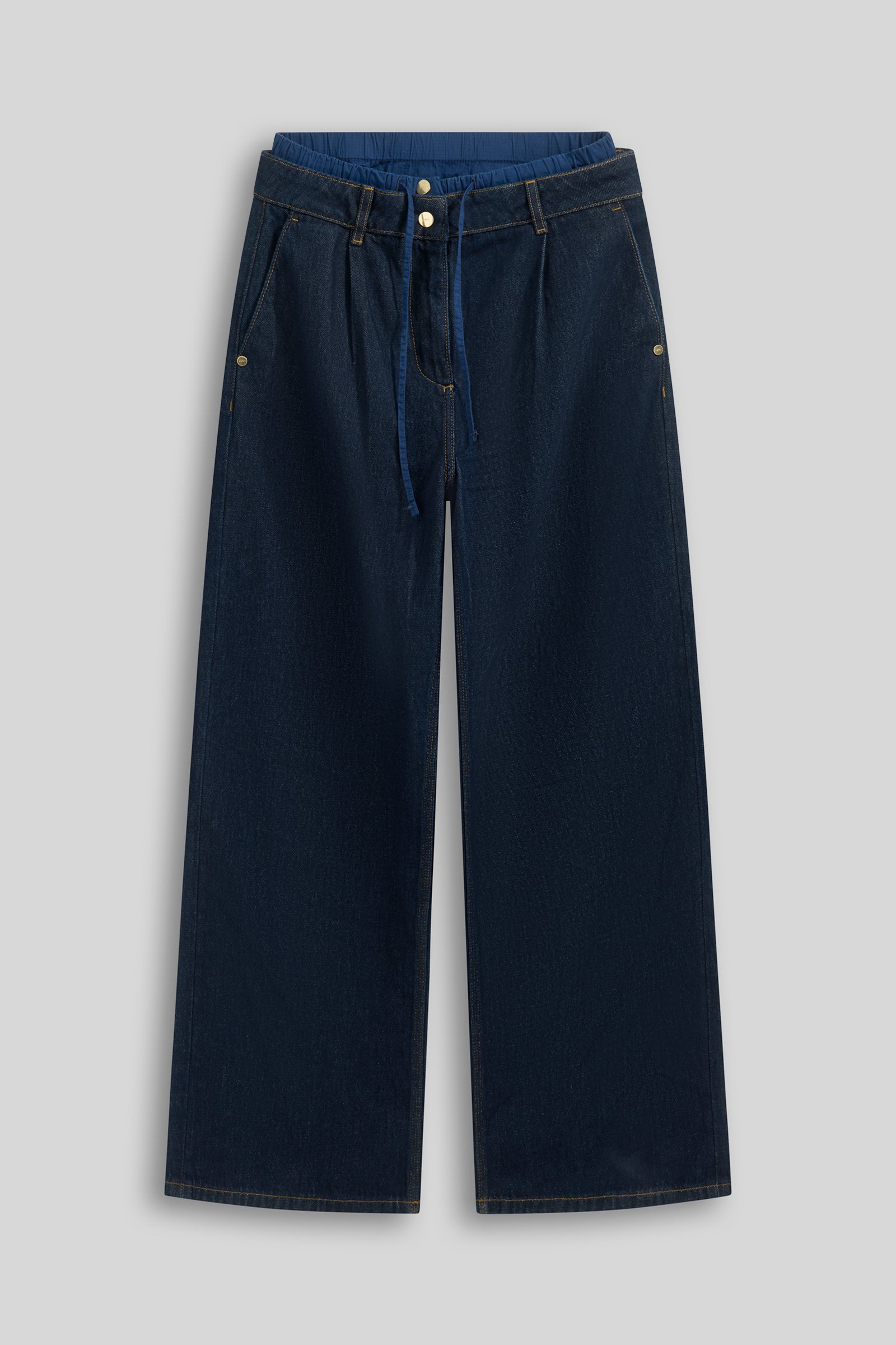 gas-carolina-pant-10ro-damen-hose-wide-fit-indigo image 3