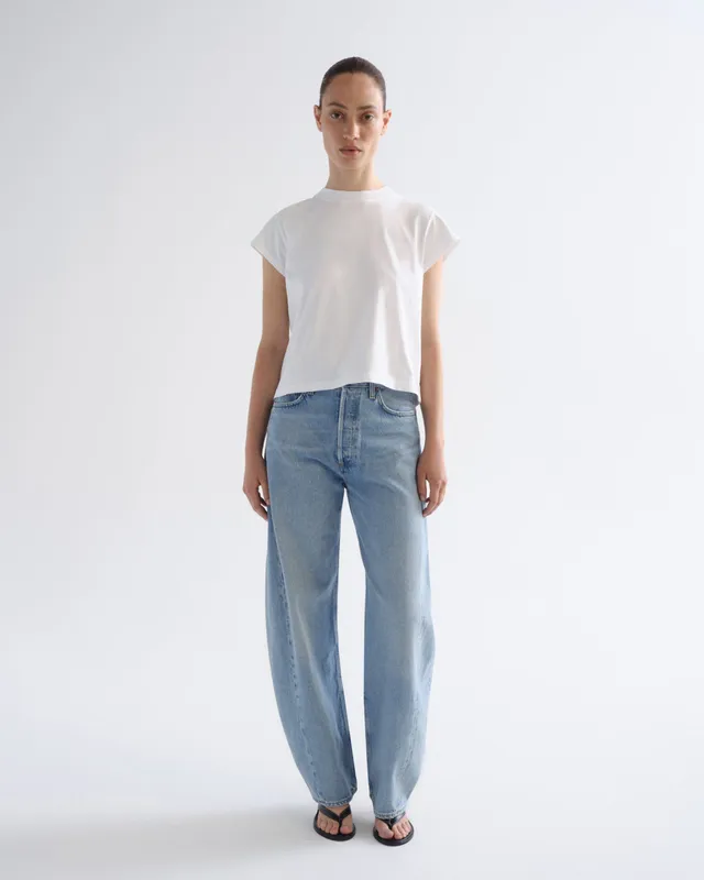 agolde-luna-high-rise-jeans-addition-damen-indigo image 1