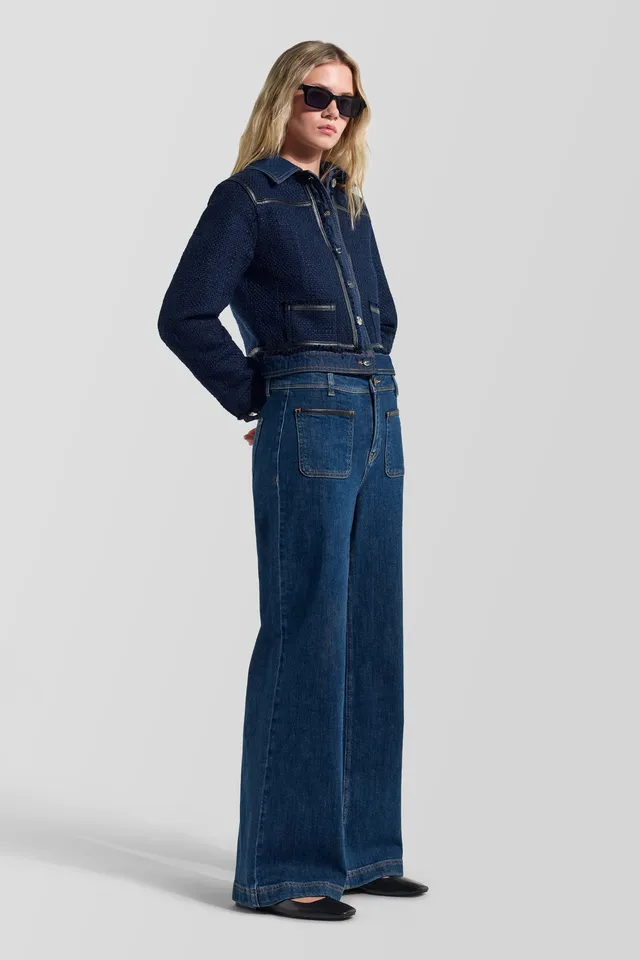 gas-nila-06mm-jeansjacke-damen-slim-fit-denim image 1