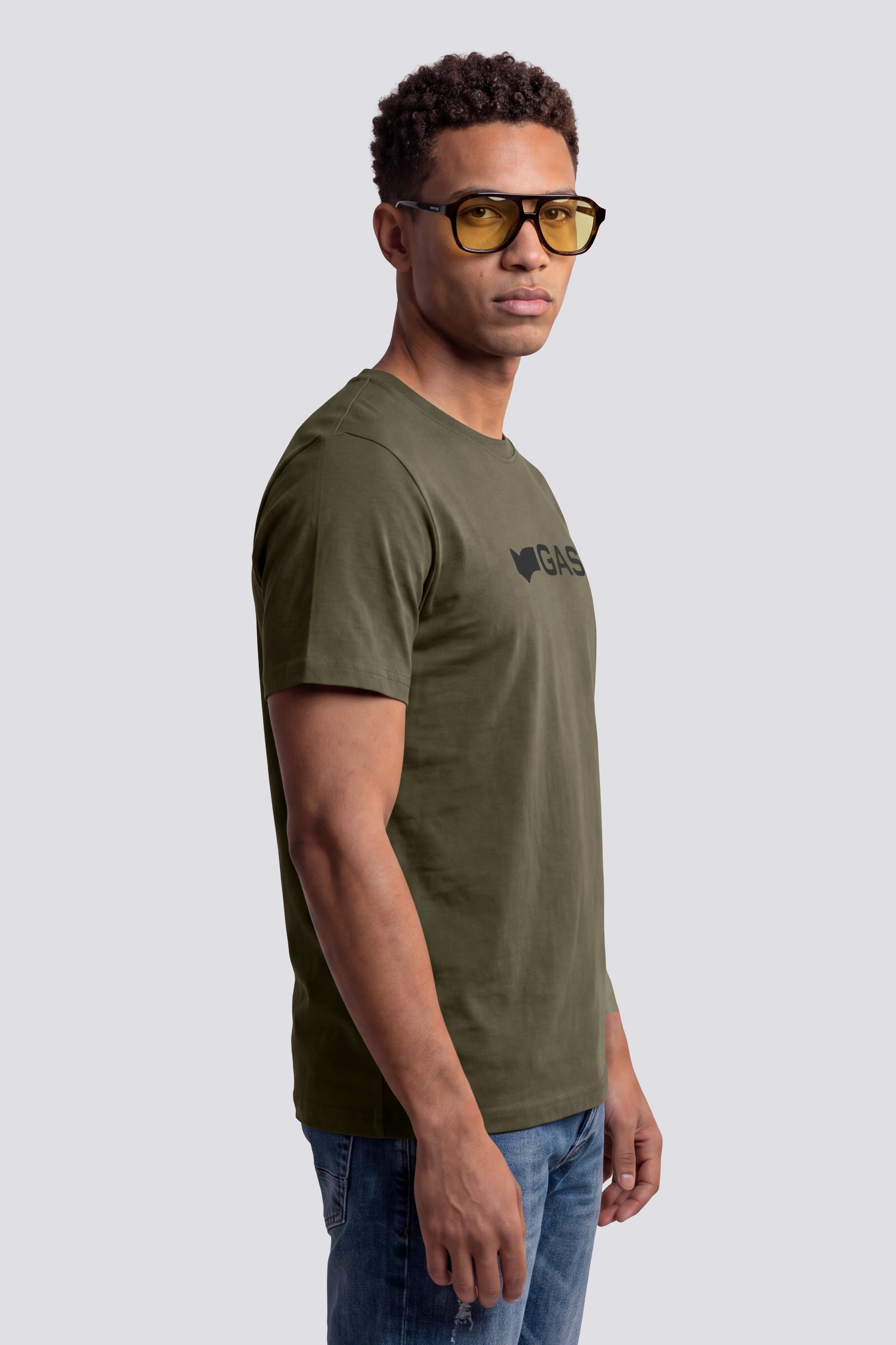gas-dharis-logo-g-3653-t-shirt-herren-baumwolle-regular-fit image 2