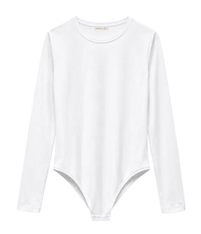 goldenim-paris-femme-body-manche-longue-body-damen-basic image 1